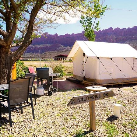 Funstays Glamping Setup Tent In Rv Park #6 Ok-T6 Moab Dış mekan fotoğraf