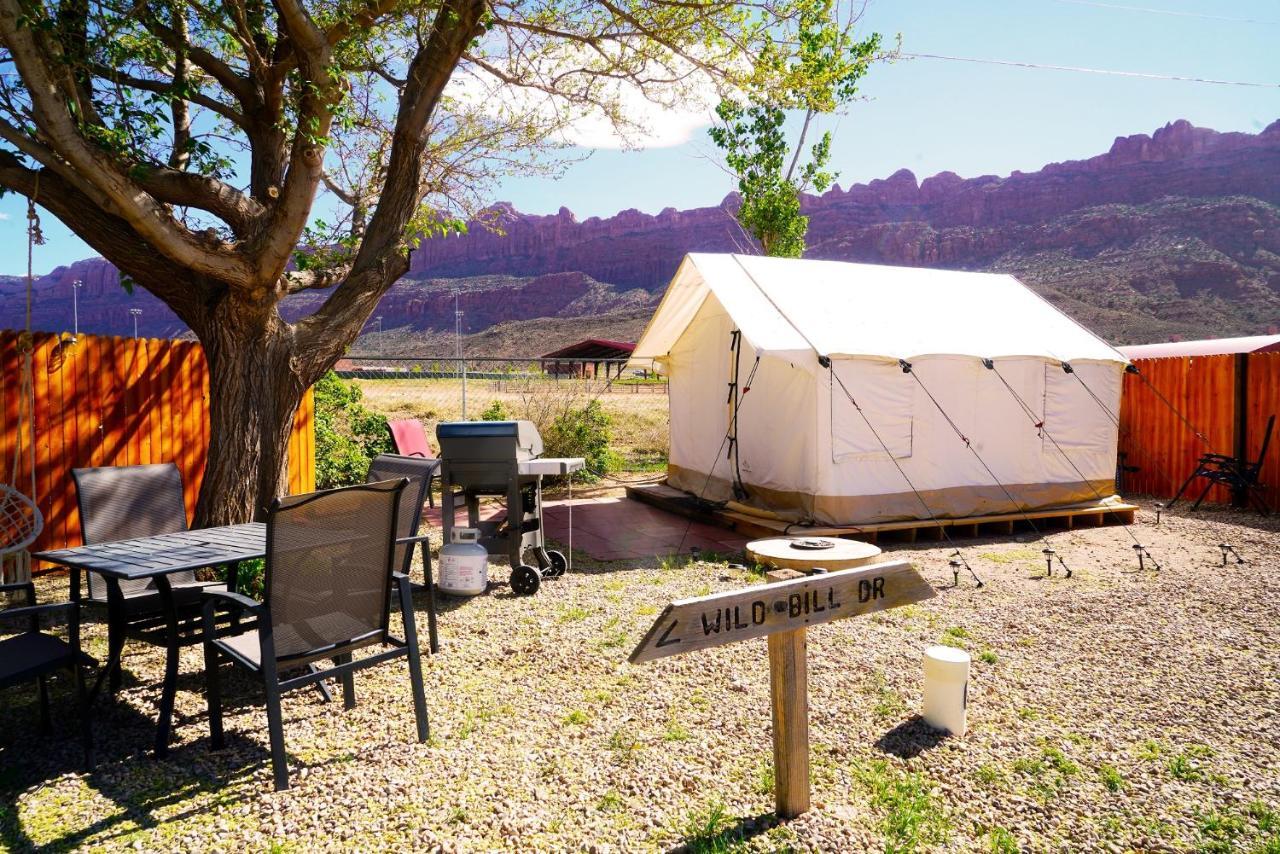 Funstays Glamping Setup Tent In Rv Park #6 Ok-T6 Moab Dış mekan fotoğraf