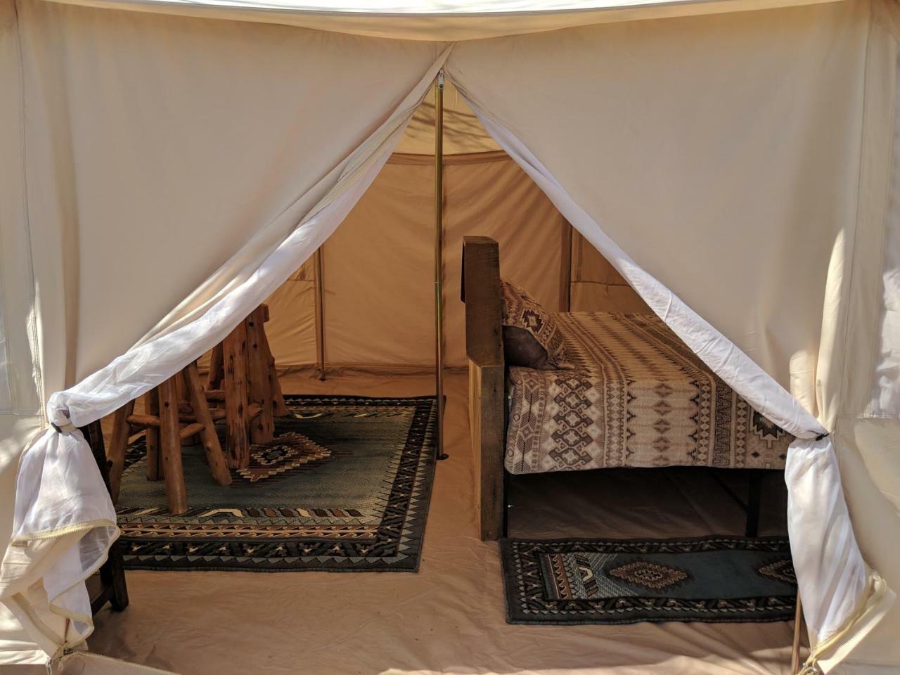 Funstays Glamping Setup Tent In Rv Park #6 Ok-T6 Moab Dış mekan fotoğraf